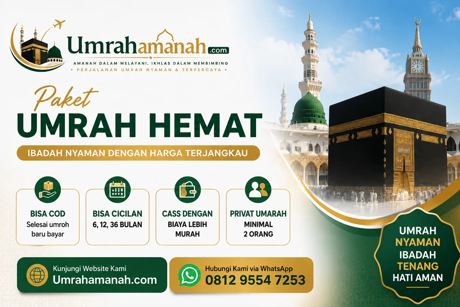 Paket Umrah Hemat Reguler
