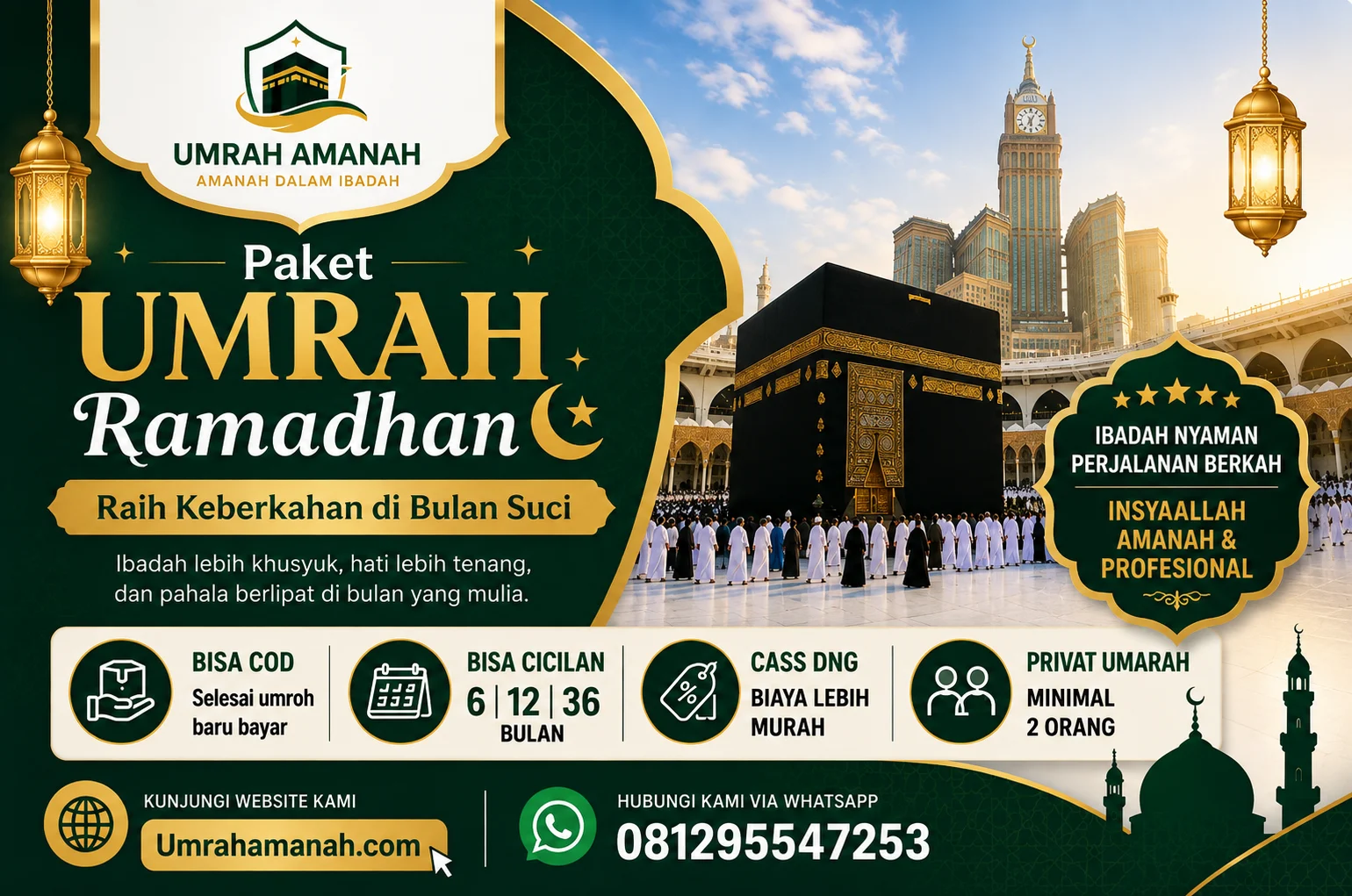 Paket Umrah Keluarga Privat