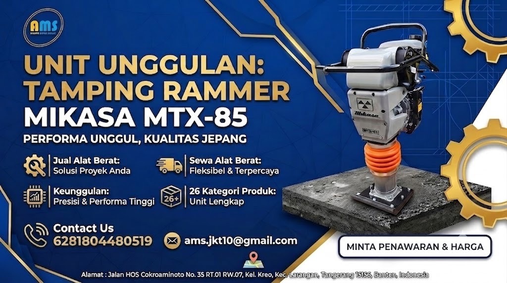 Persewaan Alat kontruksi Tangerang Jakarta Banten