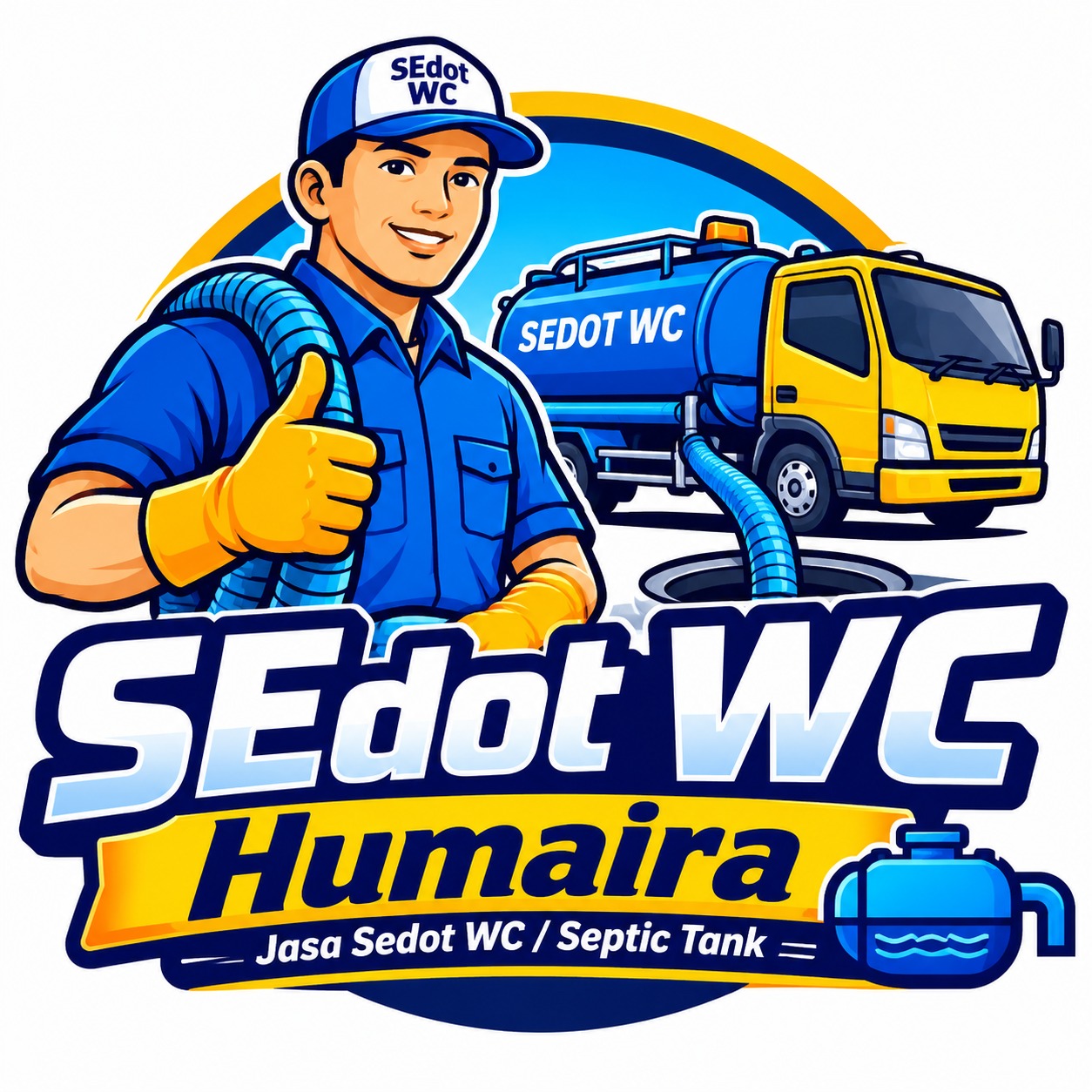 Logo Sedot WC Humaira