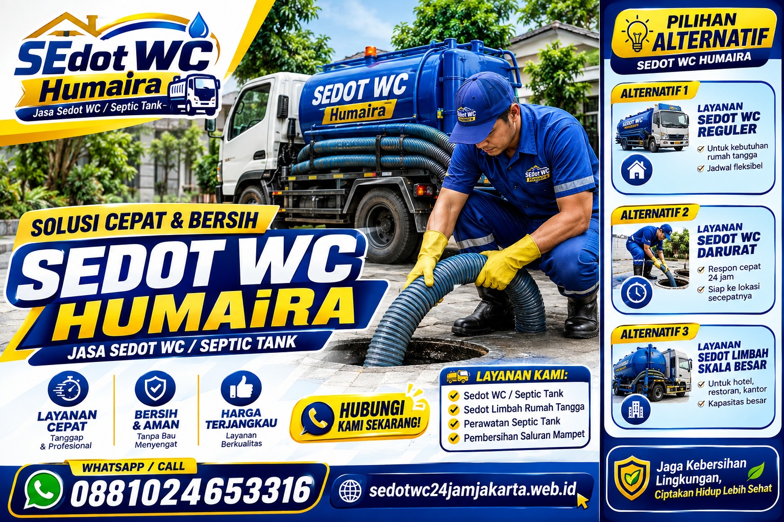 Tentang Sedot WC Humaira