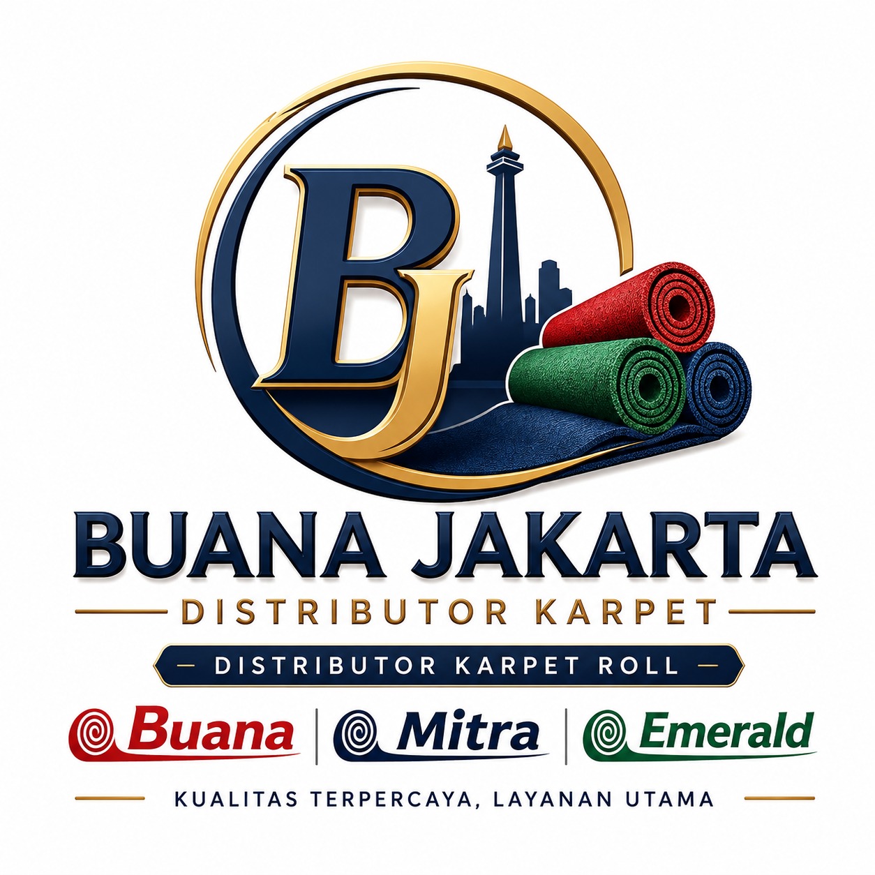Logo Distributor Karpet Buana Jakarta