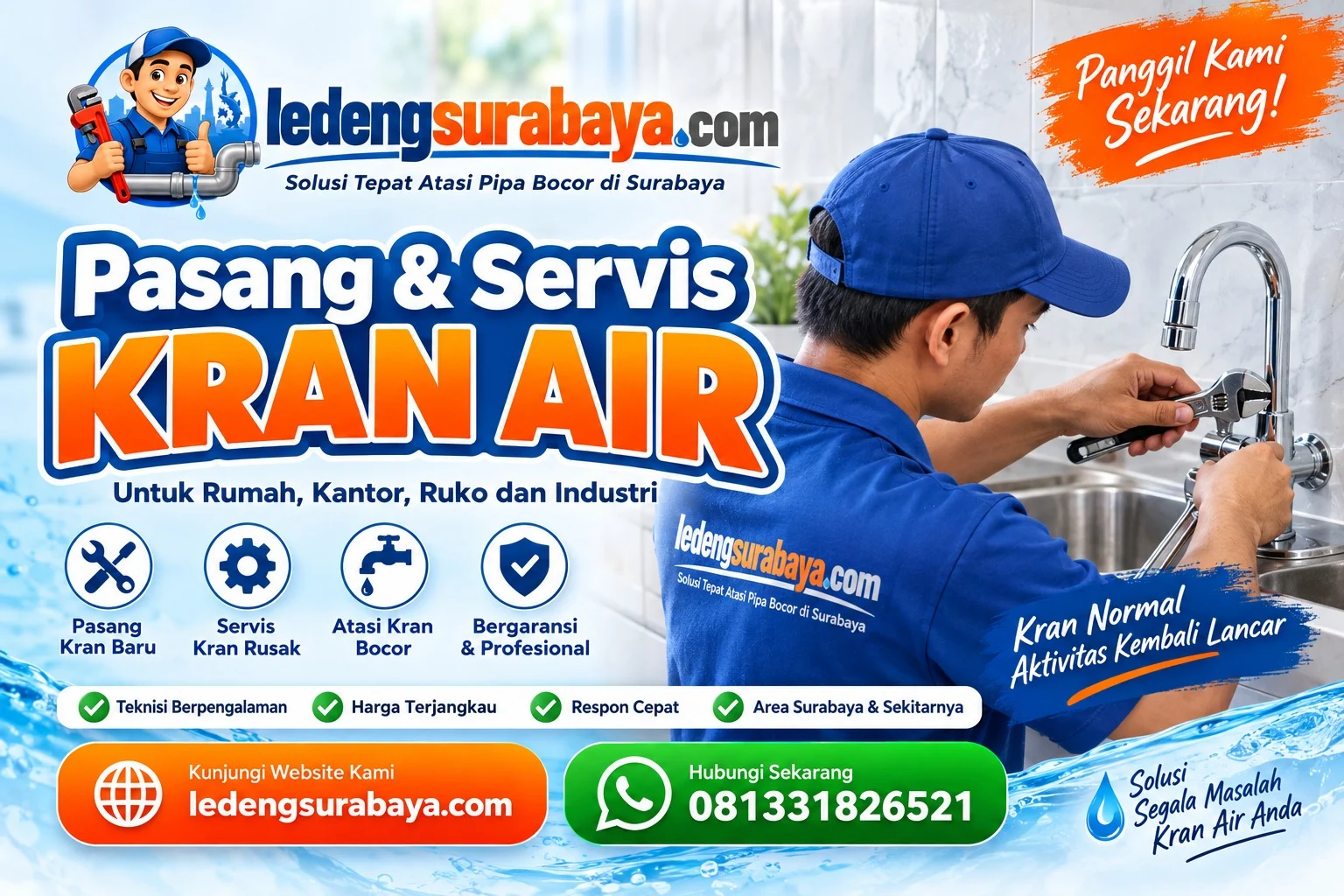 Pasang & Servis Kran Air