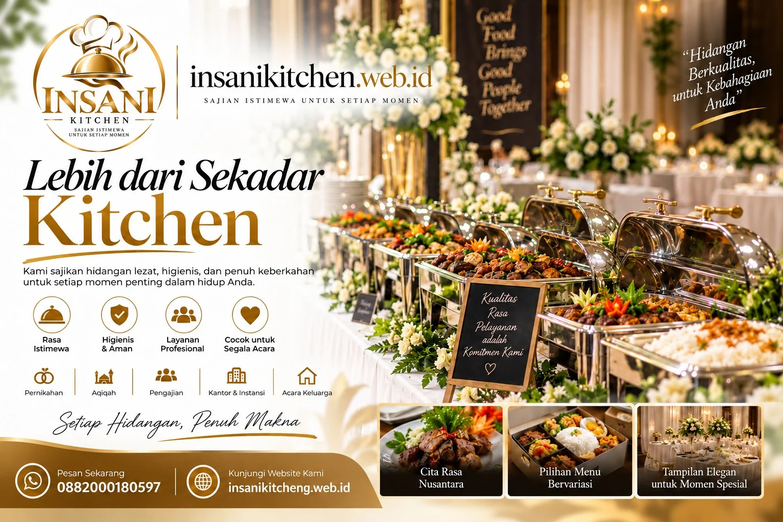Promo Giant Banner Insani Kitchen Catering