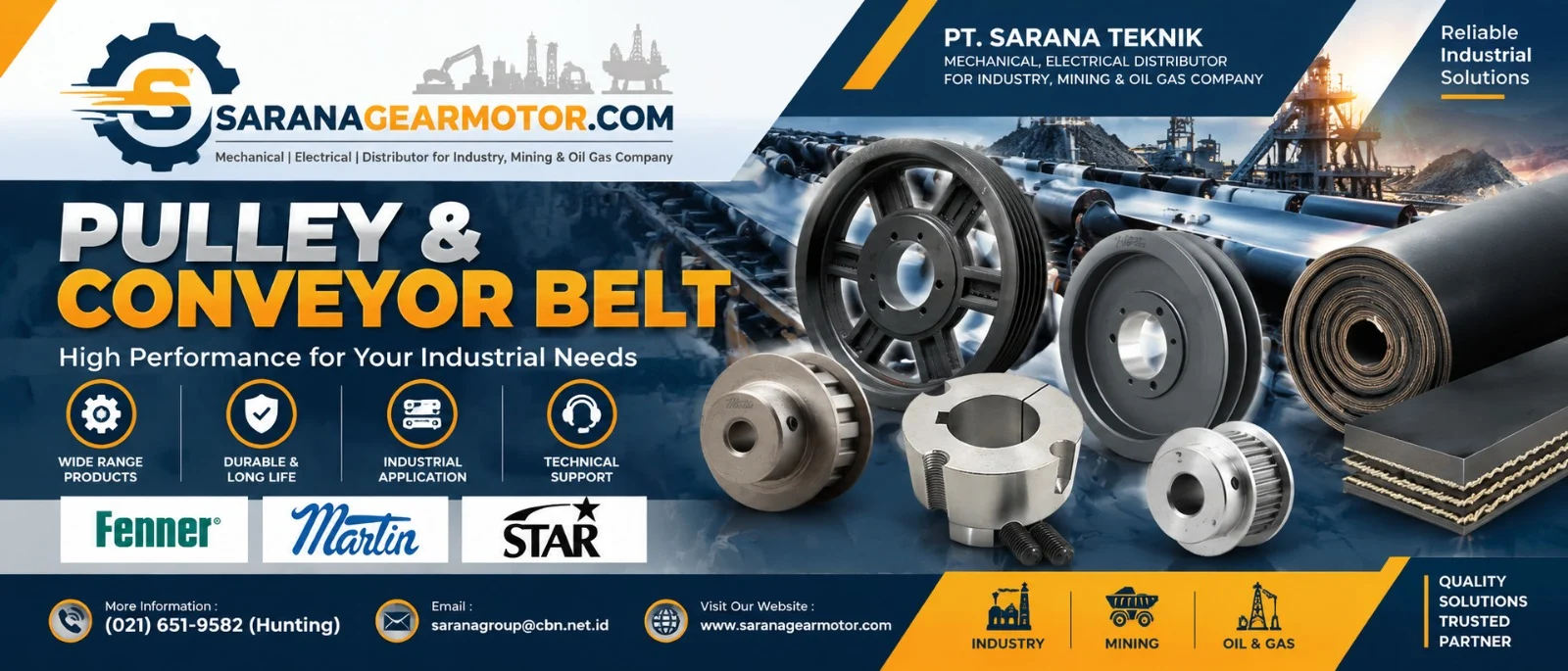 Spare Part Industri PT Sarana Teknik