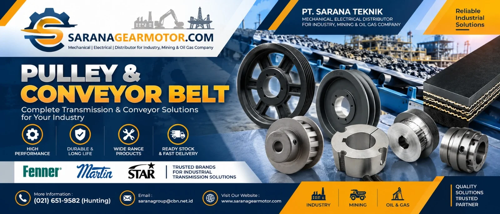 Distributor Spare Part Industri Indonesia