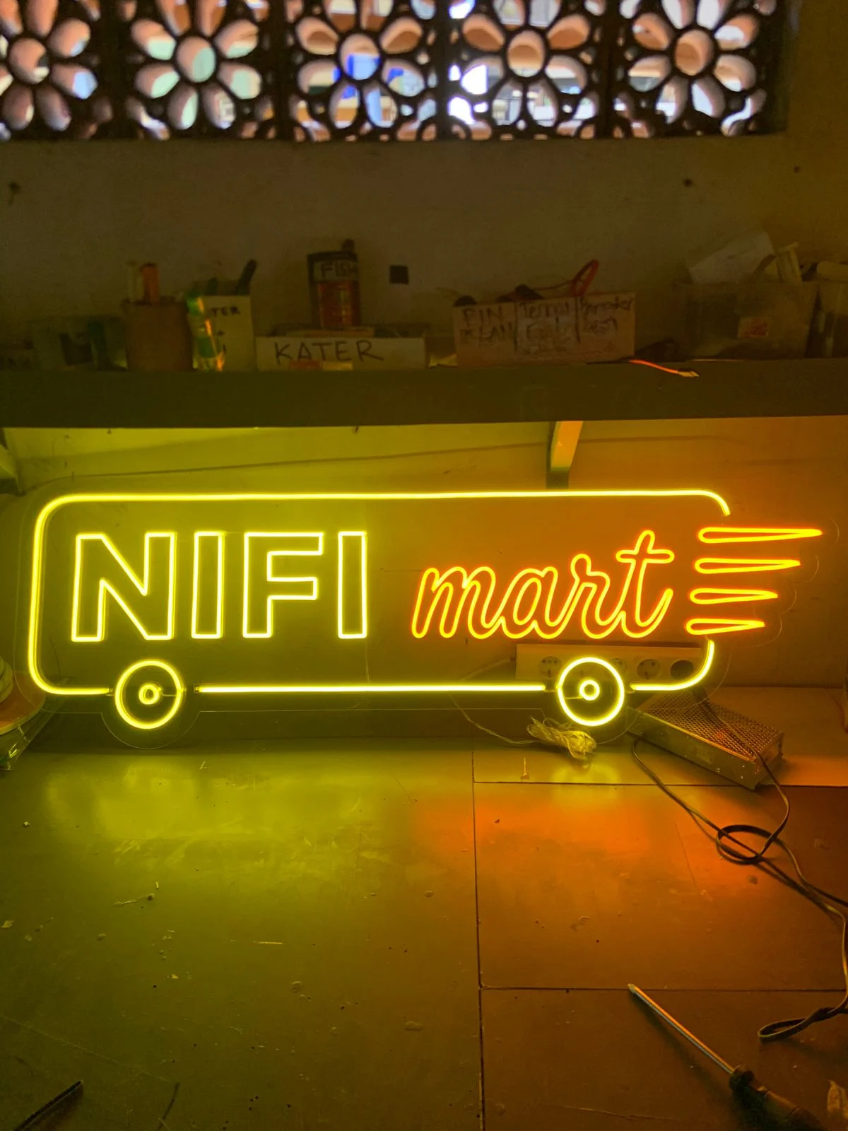 Hasil kerja Neon Flex Malang 10