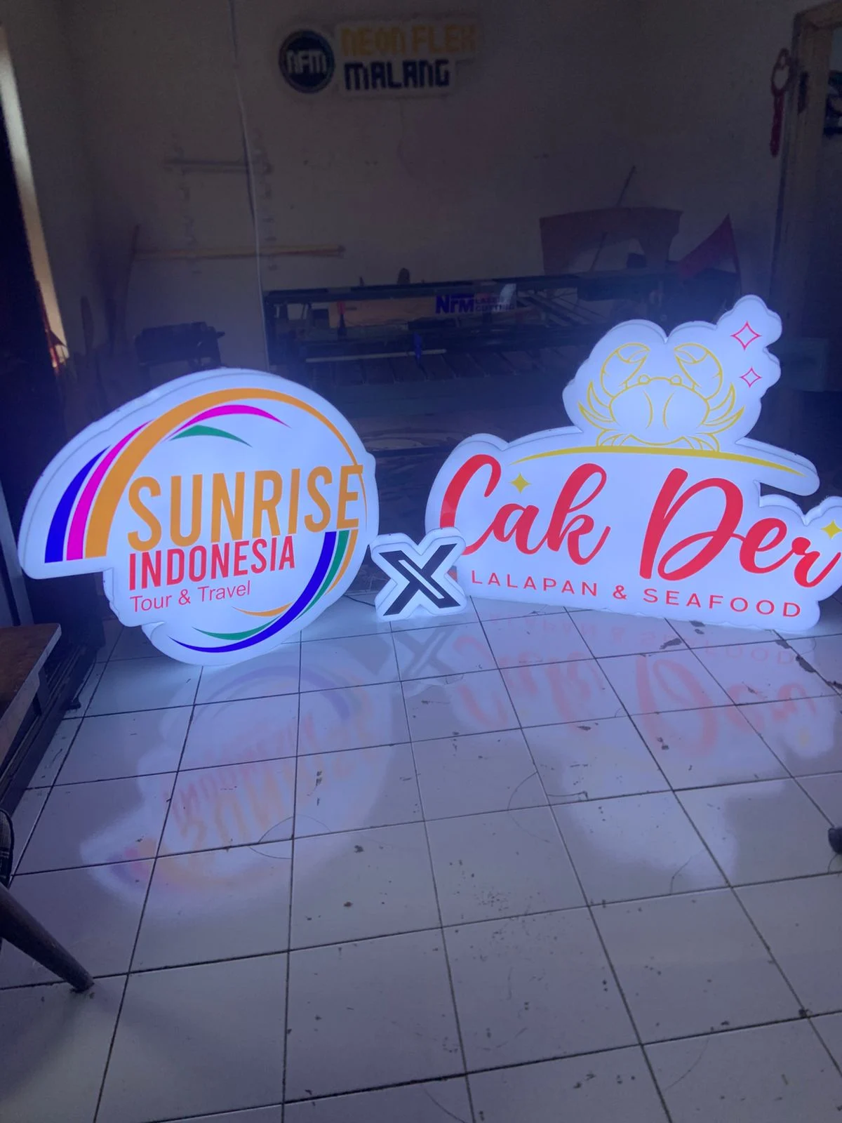 Hasil kerja Neon Flex Malang 17