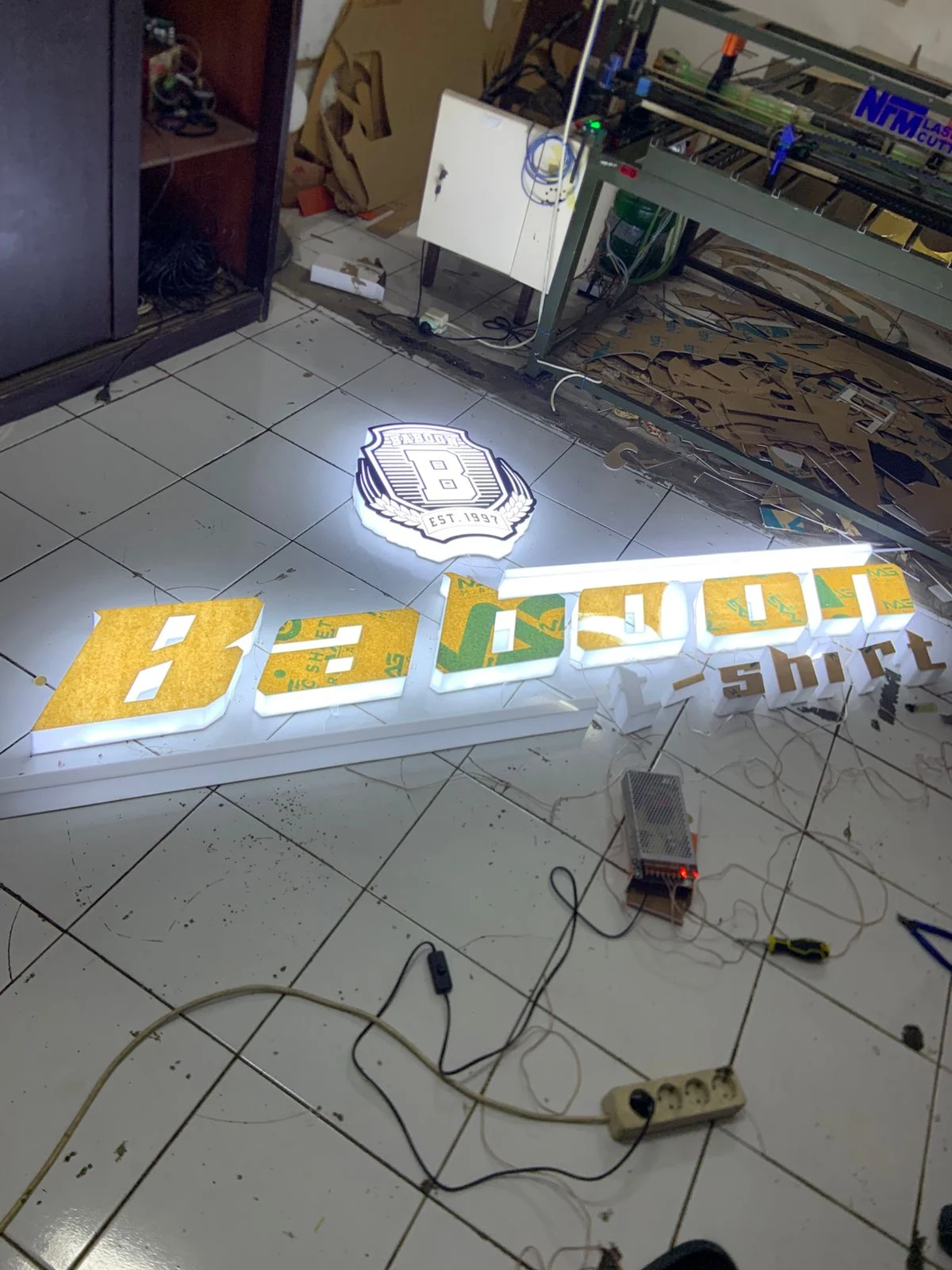 Hasil kerja Neon Flex Malang 18