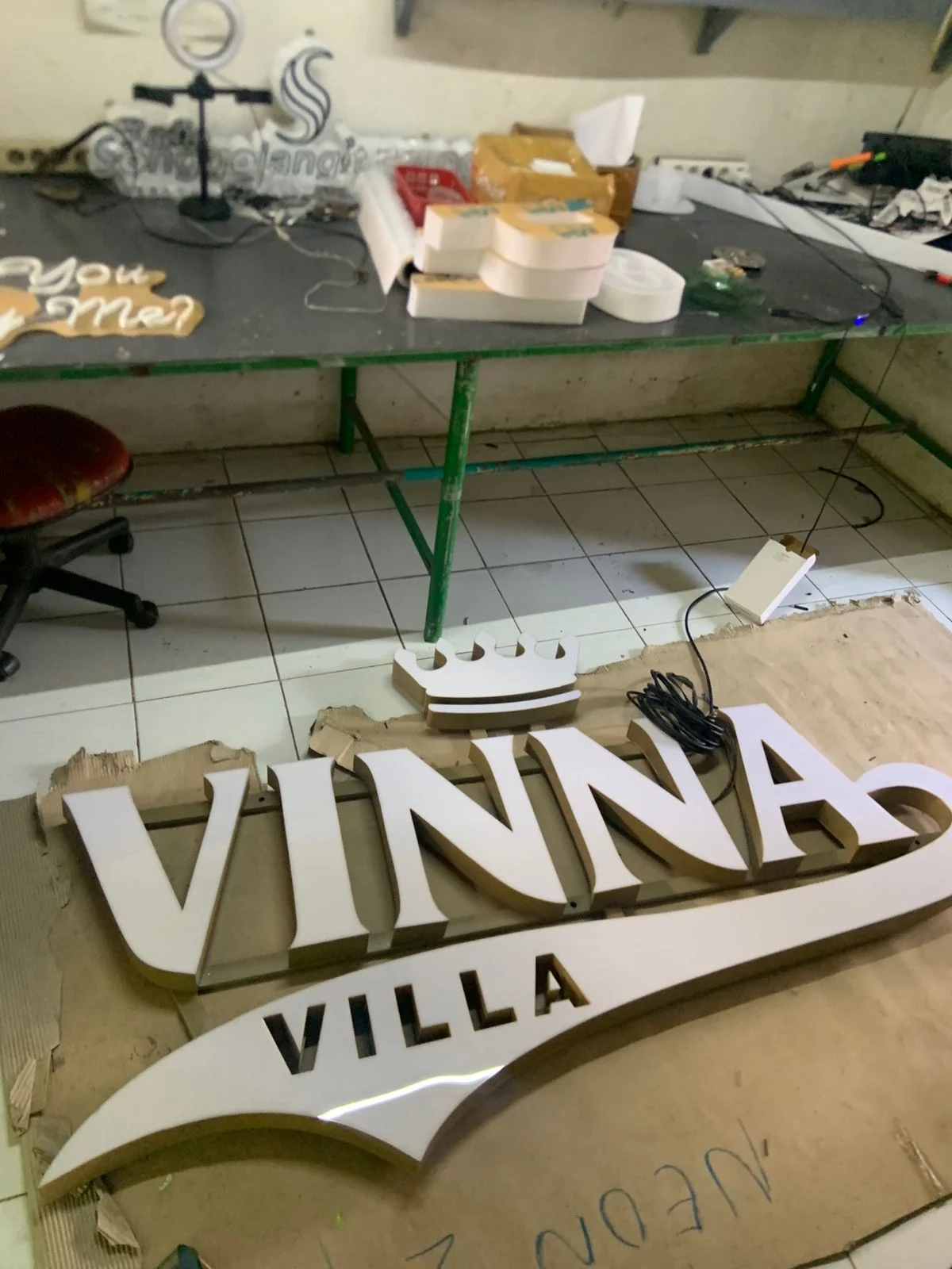 Hasil kerja Neon Flex Malang 24