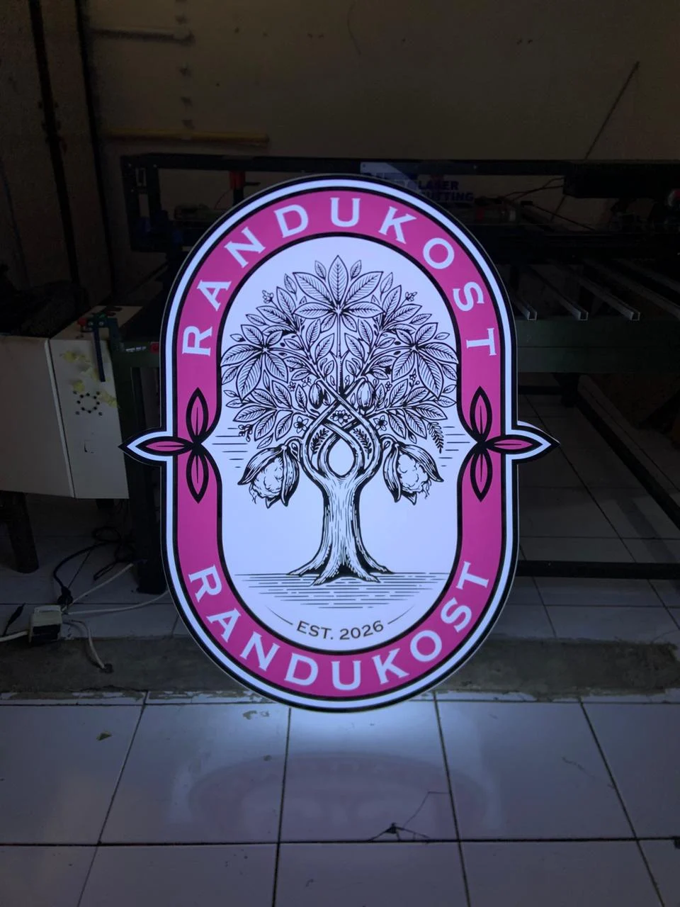 Hasil kerja Neon Flex Malang 6