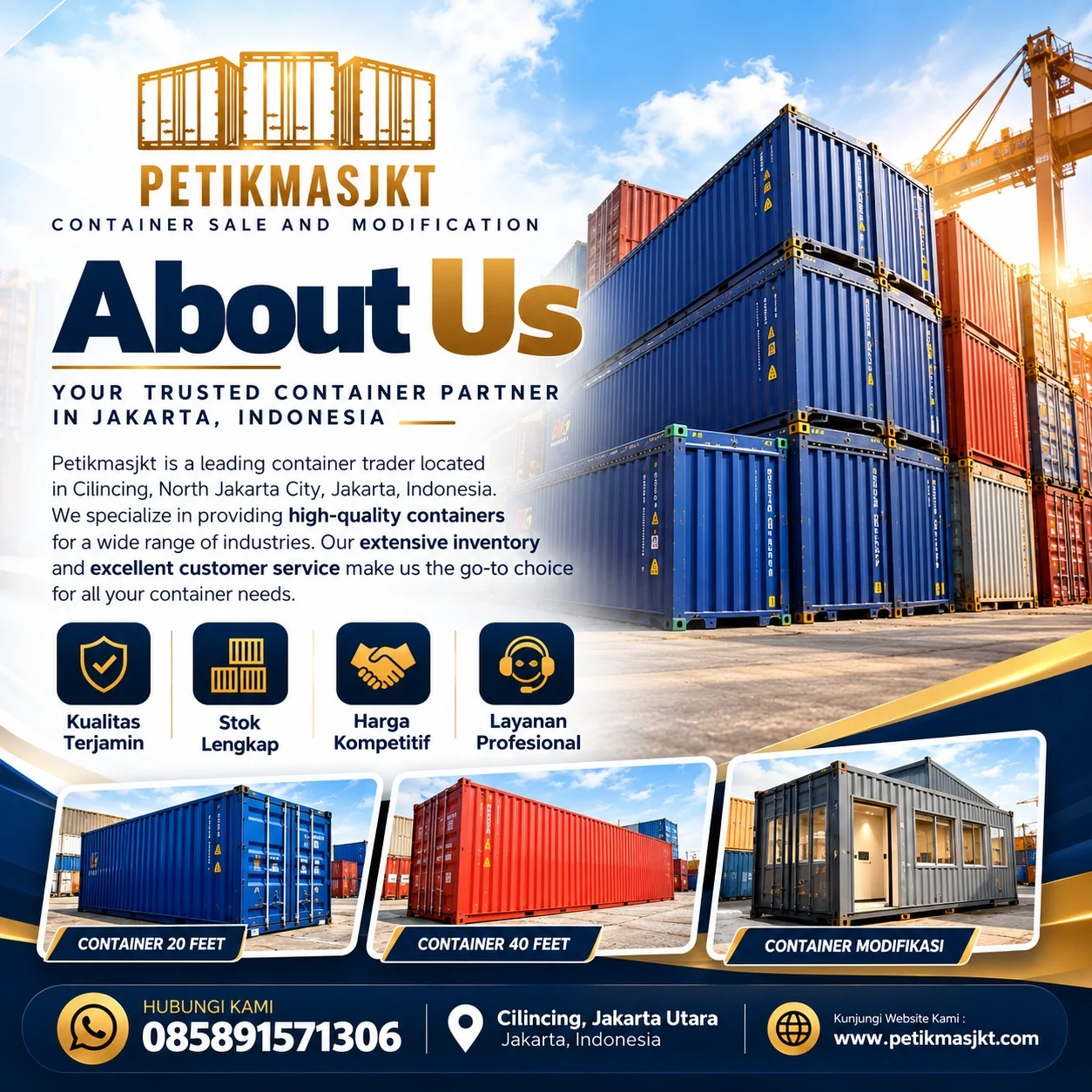 PETIKMAS JKT Depot Facility