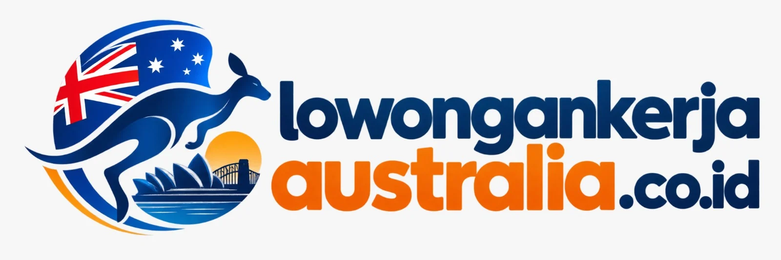 Logo Lowongan Kerja ke Australia