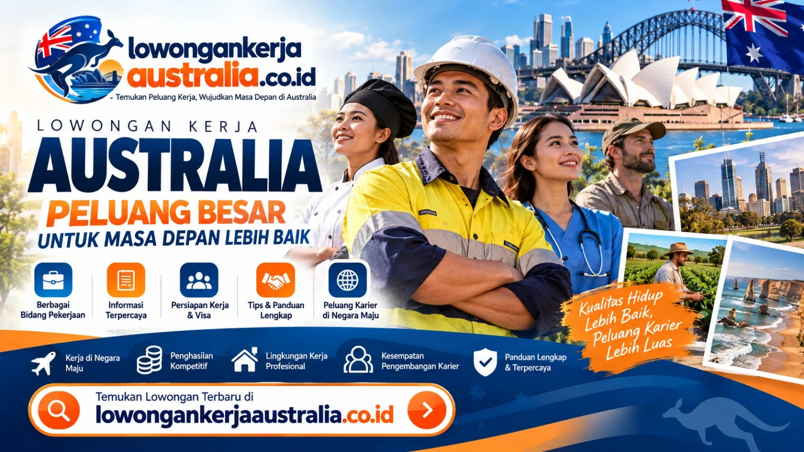 Penyaluran Kerja Australia Legal & Transparan