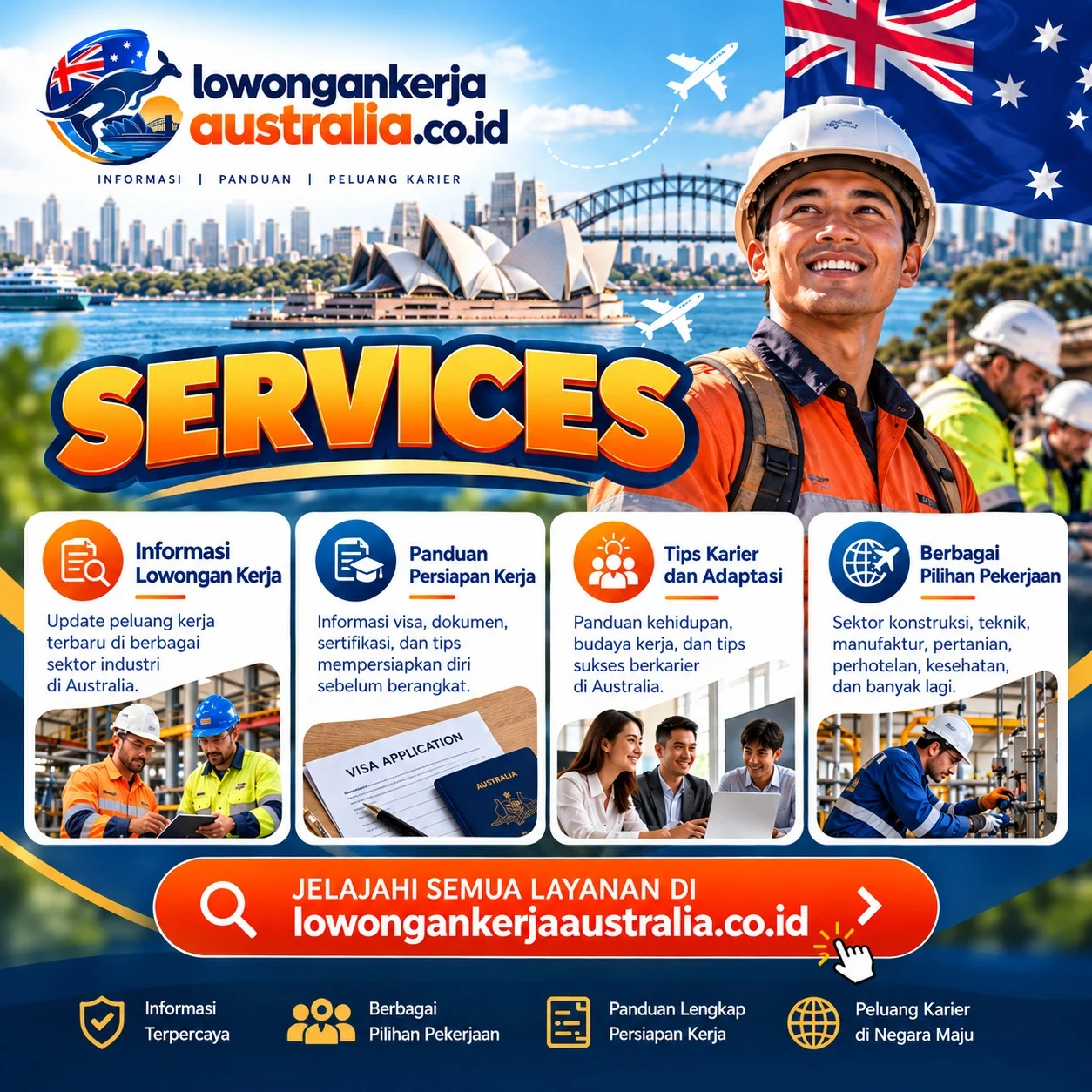 Layanan Penyaluran Kerja Australia